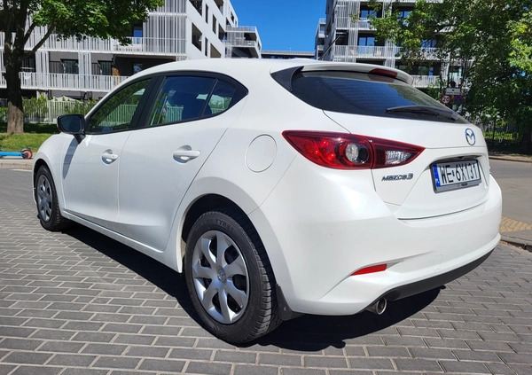 Mazda 3 cena 53900 przebieg: 43262, rok produkcji 2018 z Warszawa małe 562